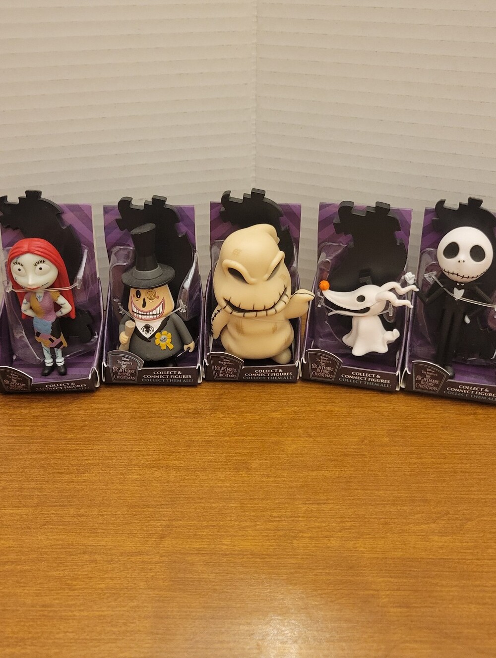 Nightmare Before Christmas Mini Vinyl Figures-Set of 5-New